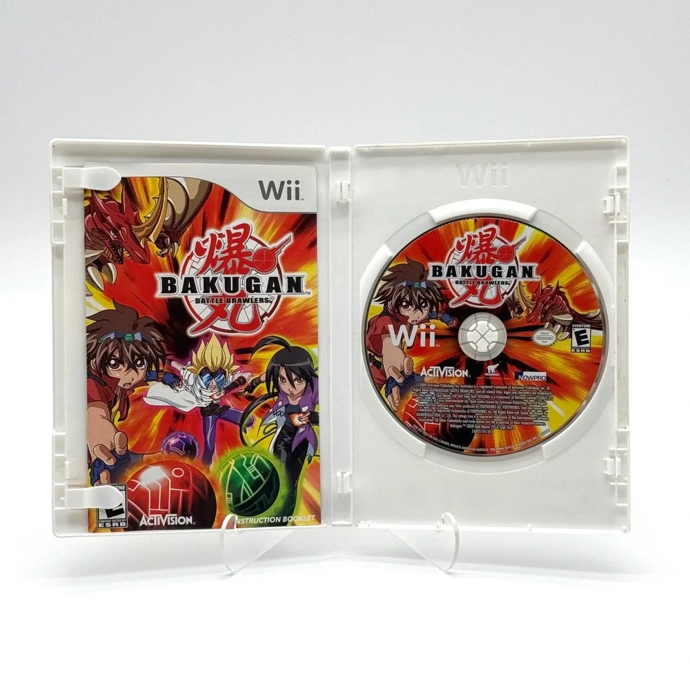 Bakugan Battle Brawlers Nintendo Wii‎ Game CIB Complete Manual 2009